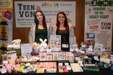 The TeenVGN stall. Truly inspirational, you're superstars!